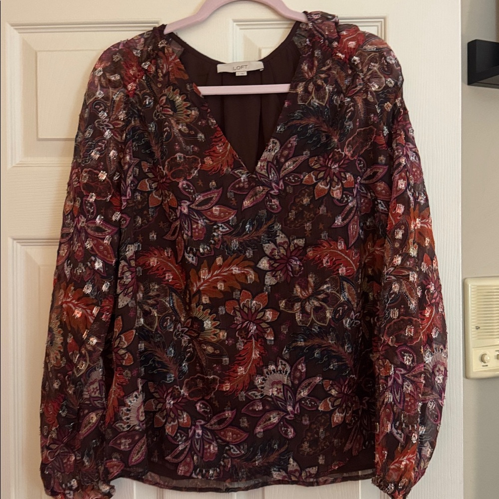 LOFT metallic top